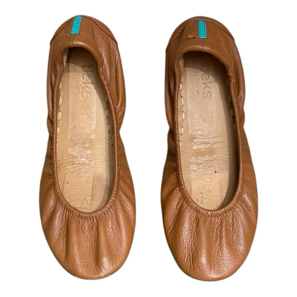 Womens Tieks by Gavrielli Chestnut Brown Size 7 Women Ballet Flats